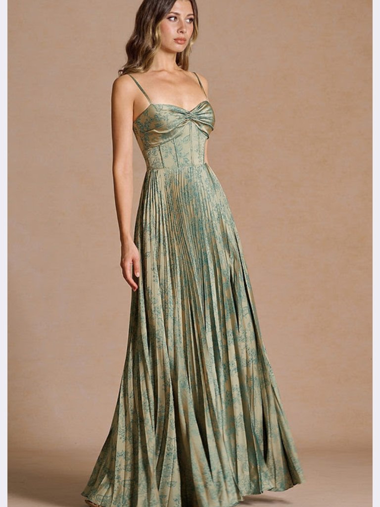 Azazie Vesper Teal Metallic Size A12